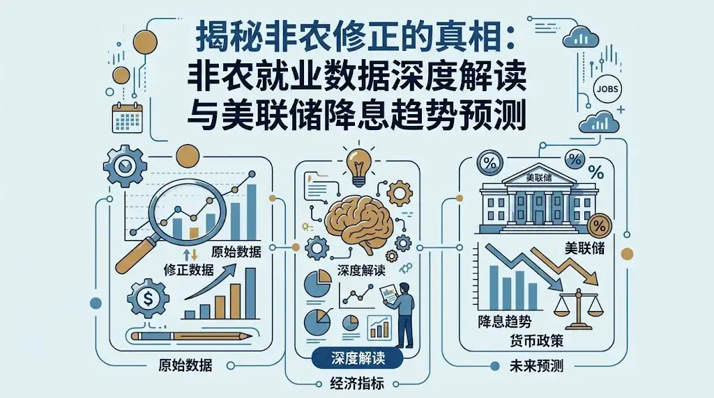 揭秘非农修正的真相：非农就业数据深度解读与美联储降息趋势预测