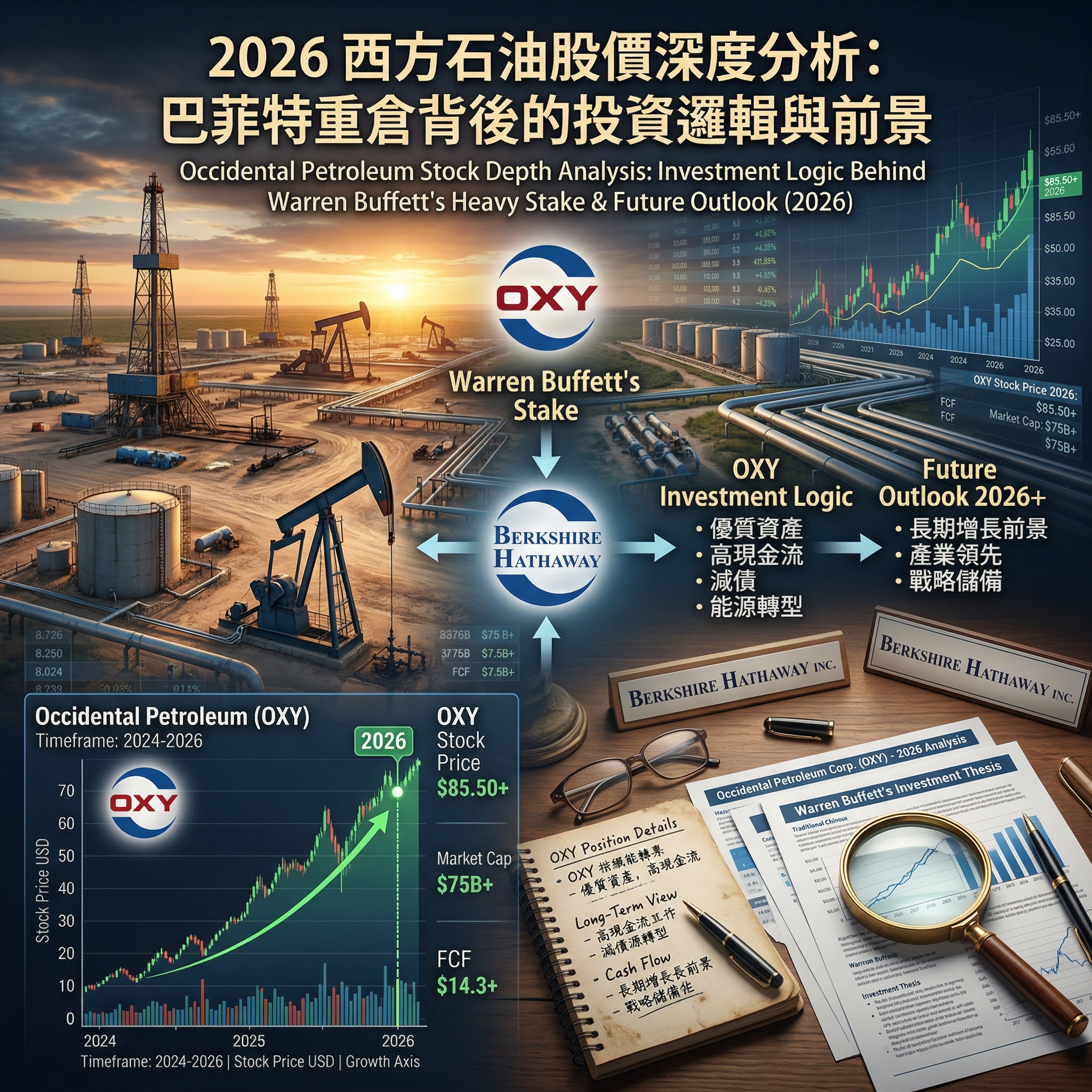 2026 西方石油股价深度分析：巴菲特重仓背后的投资逻辑与前景