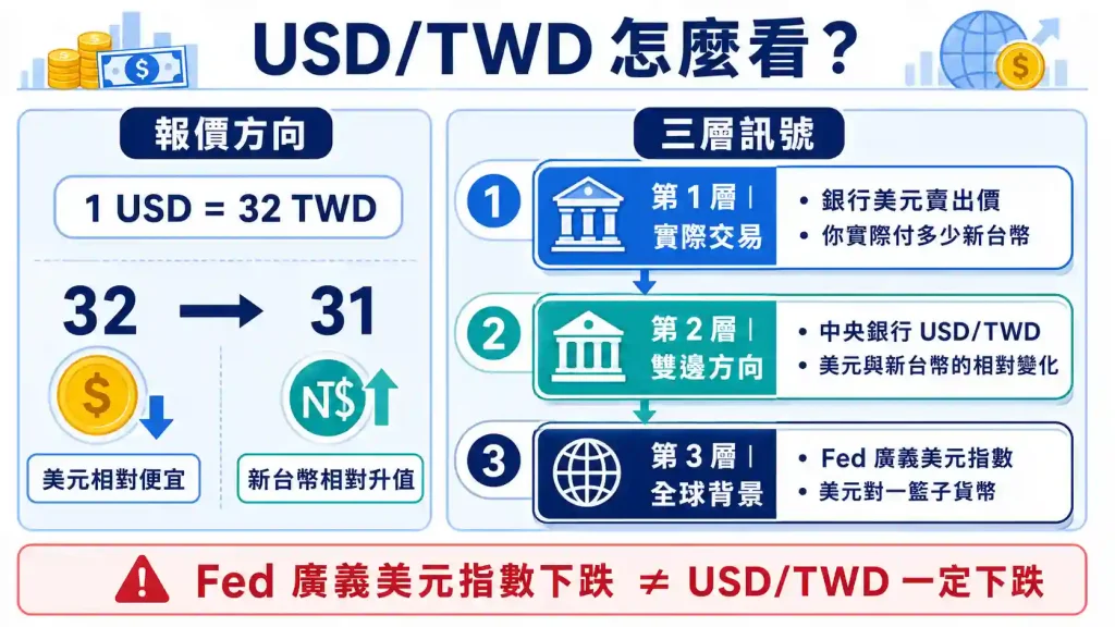 3.4. Fed 廣義美元指數和雙邊匯率差在哪裡？