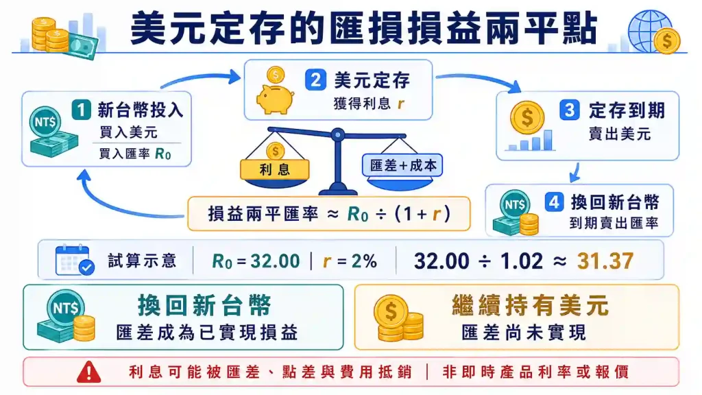 6.2. 匯損損益兩平美元匯率怎麼估？