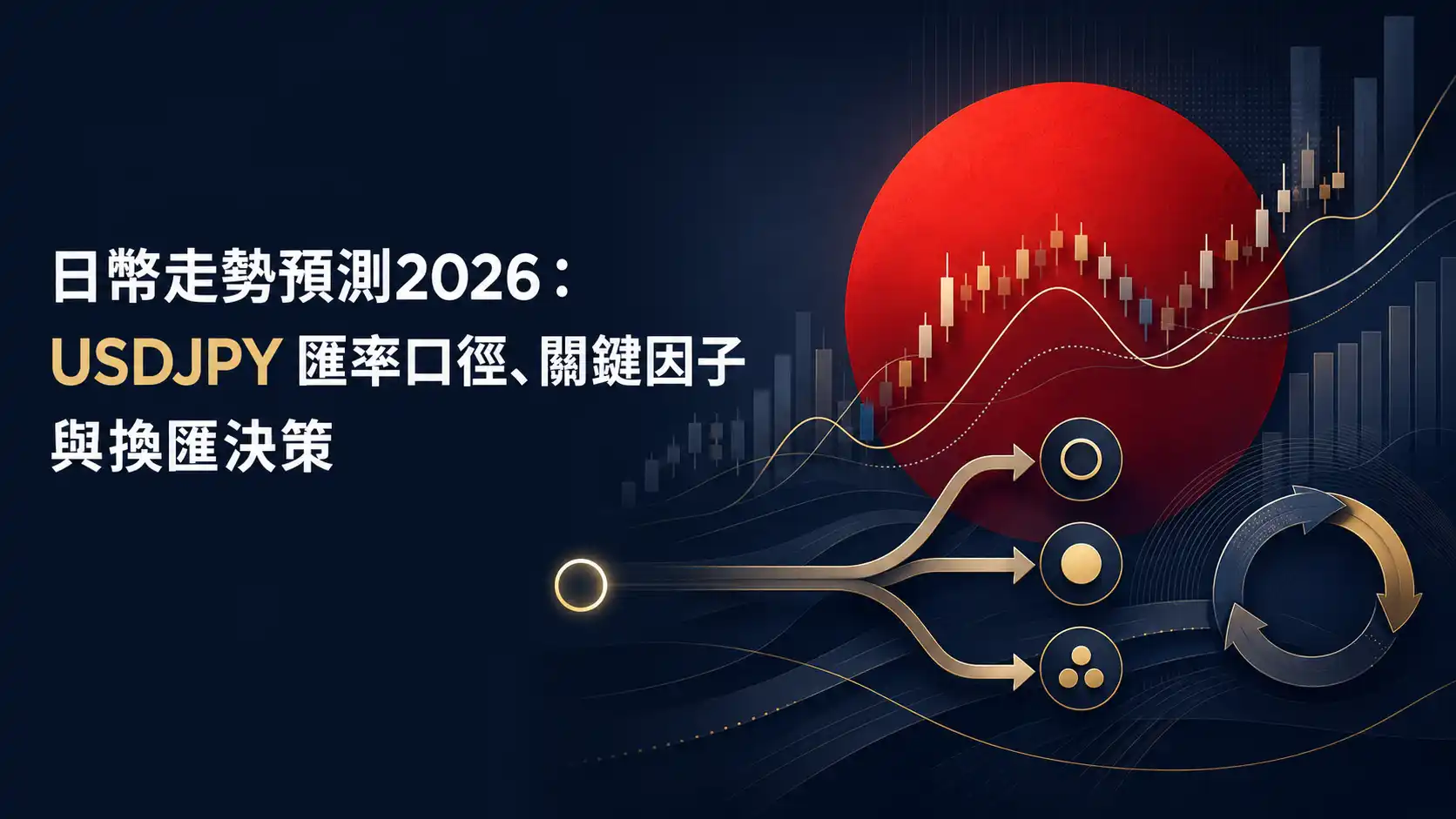 日幣走勢預測2026：USDJPY 匯率口徑、關鍵因子與換匯決策